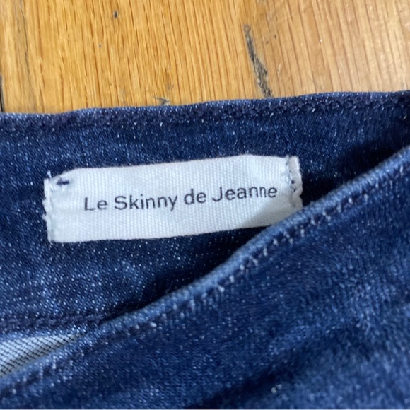Frame Denim Le Skinny de Jeanne in Galvin Step Hem Size 27 - Picture 9 of 9